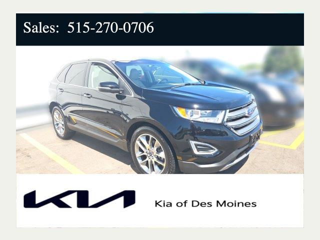 2017 Ford Edge Titanium for sale in Des Moines, IA