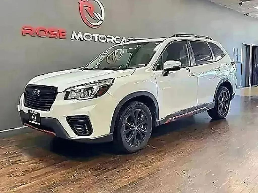 Crystal White Pearl 2019 Subaru Forester SUV / Crossover All-Wheel Drive Automatic