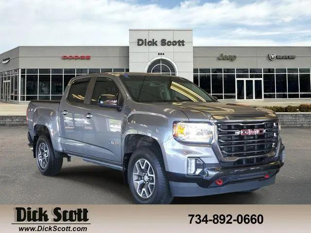 2022 GMC Canyon 4WD Crew Cab Short Box AT4 - Leather for sale in Plymouth, MI