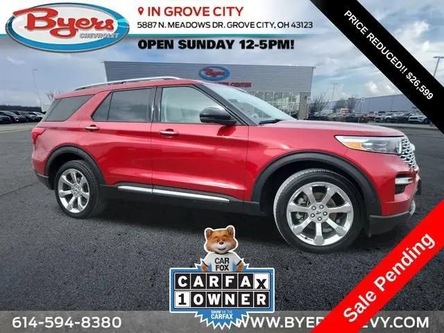 2020 Ford Explorer Platinum for sale in Grove City, OH