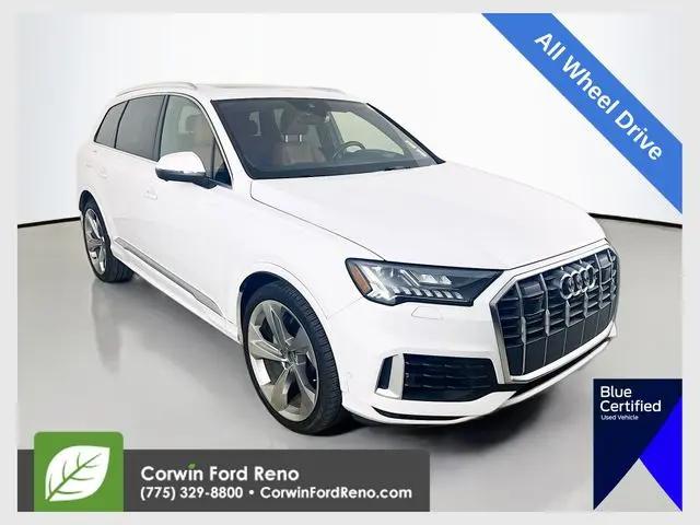 2021 Audi Q7 Prestige 55 TFSI quattro Tiptronic for sale in Reno, NV