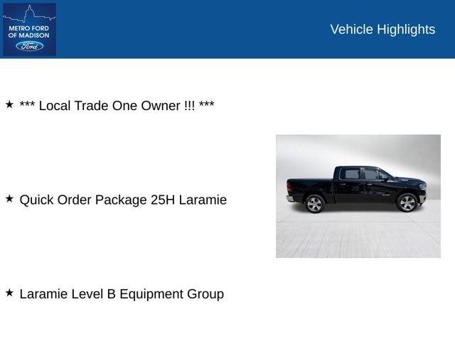 2021 Ram 1500 Laramie Crew Cab 4x4 5'7" Box