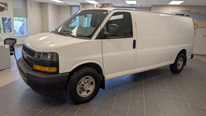 2020 Chevrolet Express Cargo Van RWD 3500 Extended Wheelbase WT for sale in Twinsburg, OH