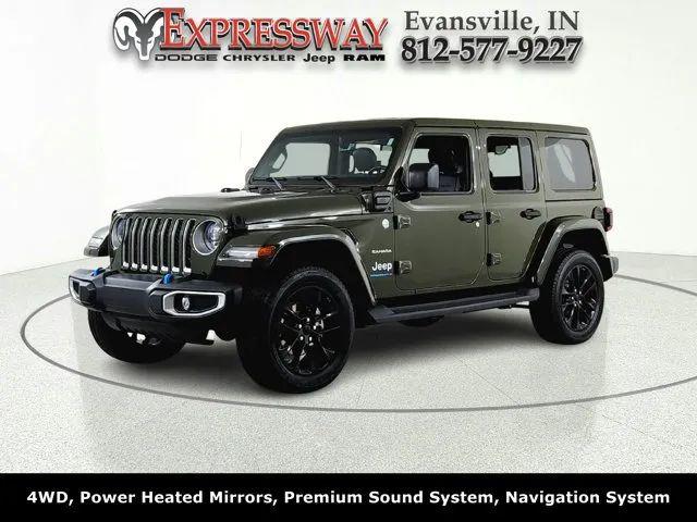 2023 Jeep Wrangler 4xe Sahara 4x4 for sale in Evansville, IN