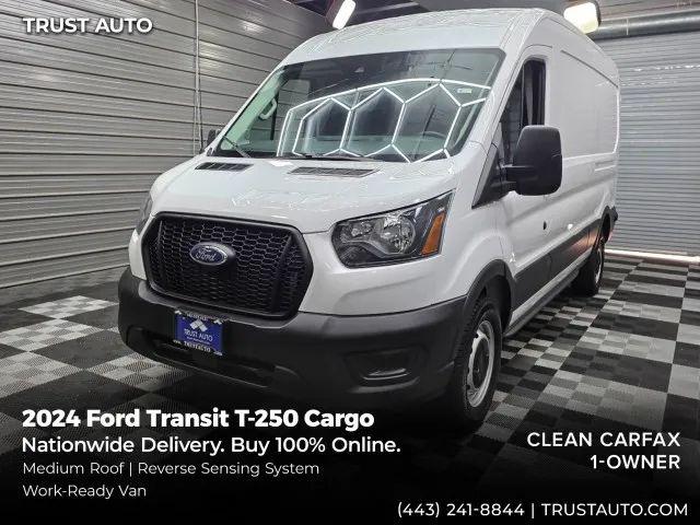 2024 Ford Transit Cargo Van Medium Roof w/LWB for sale in Sykesville, MD