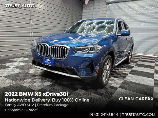2022 BMW X3 xDrive30i for sale in Sykesville, MD