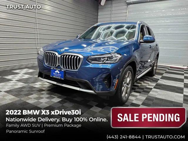 2022 BMW X3 xDrive30i for sale in Sykesville, MD