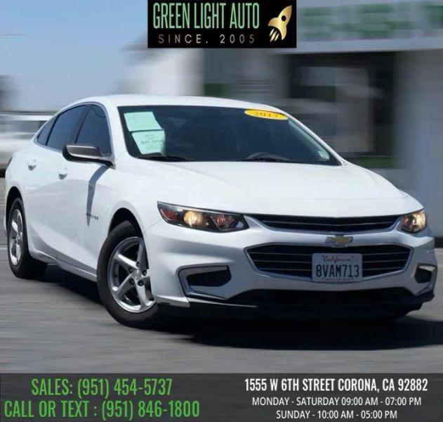 2017 Chevrolet Malibu 1FL for sale in Corona, CA