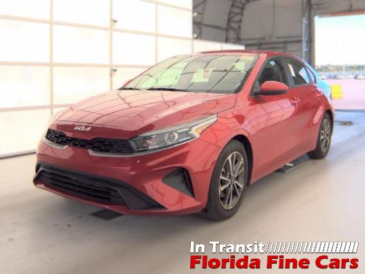 Currant Red 2024 Kia Forte LXS FWD Sedan Front-Wheel Drive Automatic
