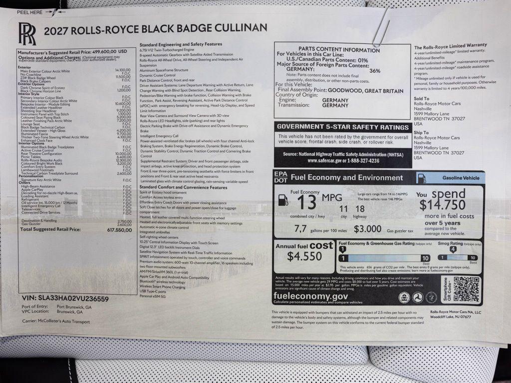 2027 Rolls-Royce Cullinan Black Badge - Photo 86