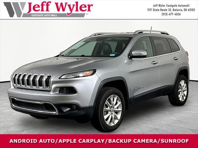 2015 Jeep Cherokee Limited for sale near BATAVIA, OH