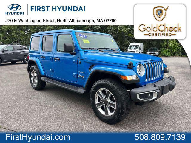 2023 Jeep Wrangler 4-Door Sahara 4x4 for sale in NORTH ATTLEBORO, MA