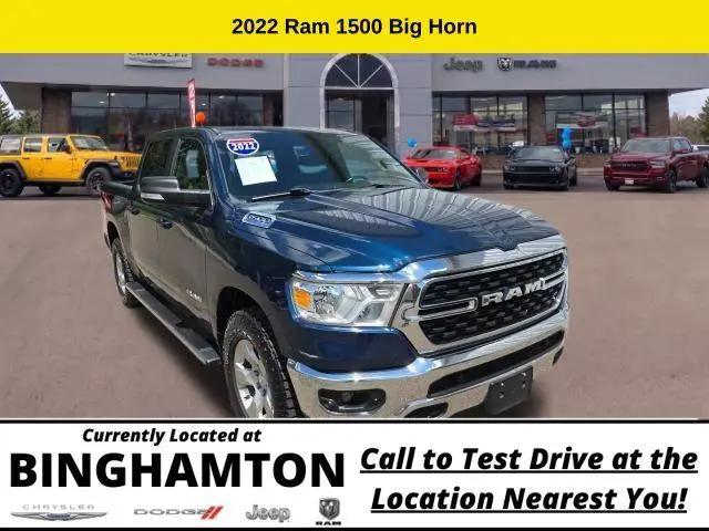2022 Ram 1500 Big Horn Crew Cab 4x4 57 Box for sale in Binghamton, NY