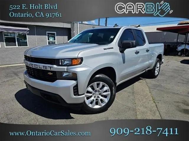 2022 Chevrolet Silverado 1500 2WD Double Cab Standard Bed Custom for sale in Ontario, CA