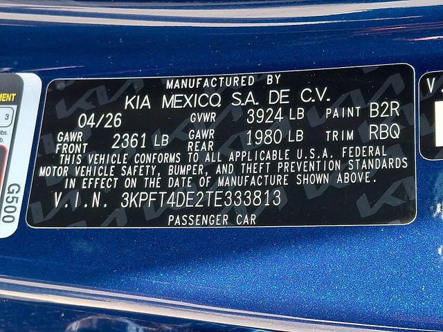 2026 Kia K4 LXS