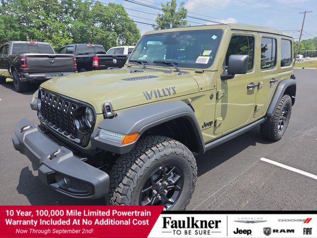 2026 Jeep Wrangler WRANGLER 4-DOOR WILLYS 2026 Jeep Wrangler WRANGLER 4-DOOR WILLYS