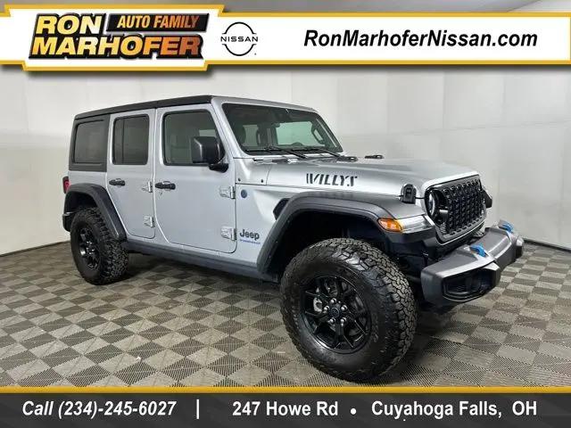 2024 Jeep Wrangler 4xe Willys 4xe for sale in Cuyahoga Falls, OH