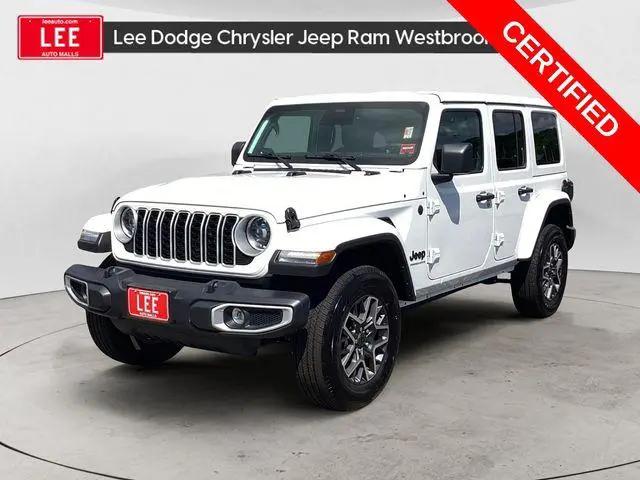2025 Jeep Wrangler 4-Door Sahara 4x4 for sale in Westbrook, ME