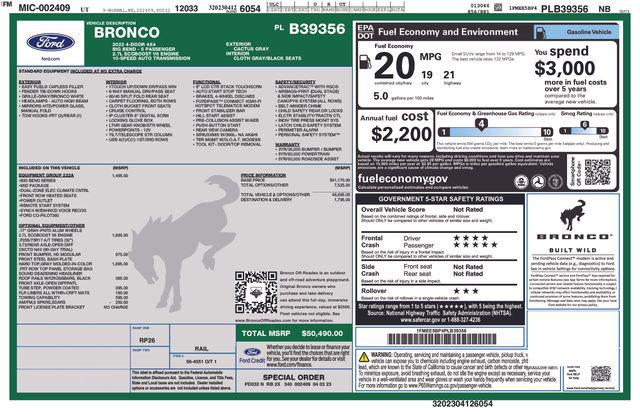 2023 Ford Bronco Unknown for sale in Salt Lake City, UT