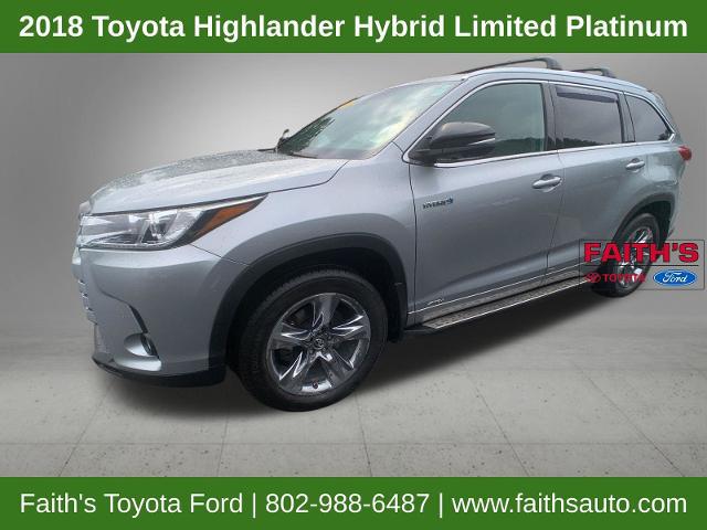 2018 Toyota Highlander Hybrid Limited Platinum for sale in Westminster, VT