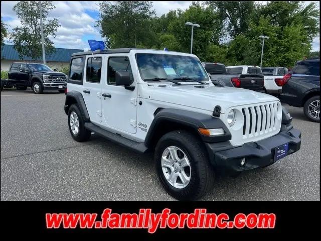 2018 Jeep Wrangler Unlimited Sport S 4x4 for sale in Enfield, CT