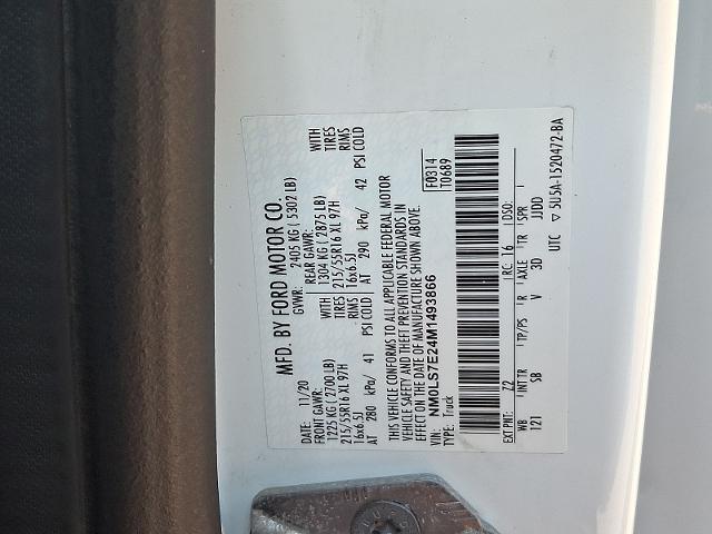2021 Ford Transit Connect XL Cargo Van