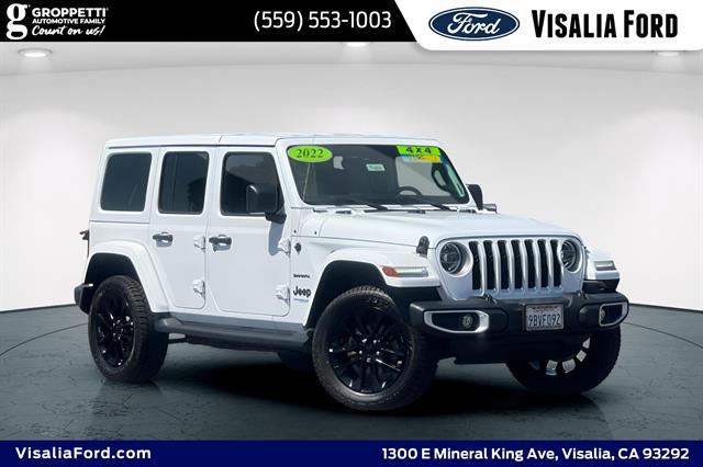 2022 Jeep Wrangler 4xe Unlimited Sahara 4x4 for sale in Visalia, CA