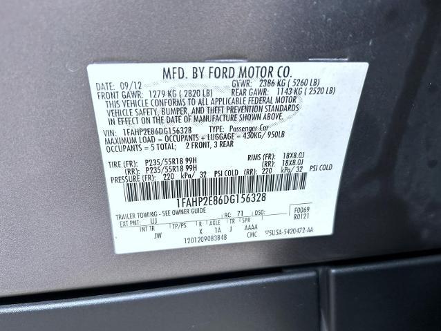 2013 Ford Taurus SEL