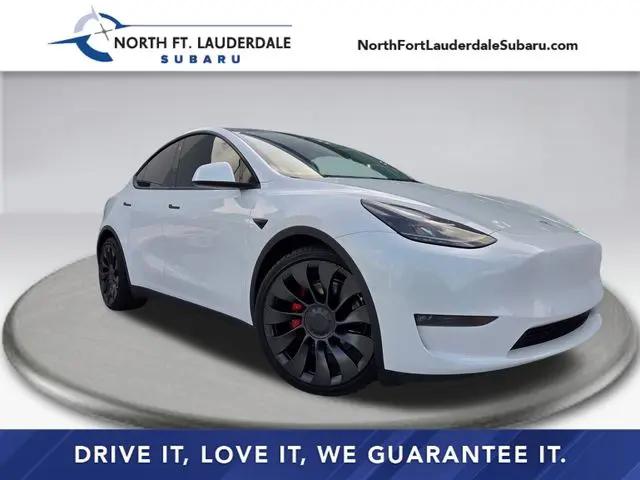 2022 Tesla Model Y Performance Dual Motor All-Wheel Drive for sale in Fort Lauderdale, FL