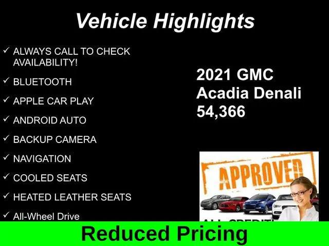 2021 GMC Acadia AWD Denali
