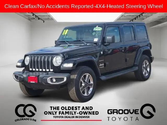2018 Jeep Wrangler Unlimited Sahara 4x4 for sale in Englewood, CO