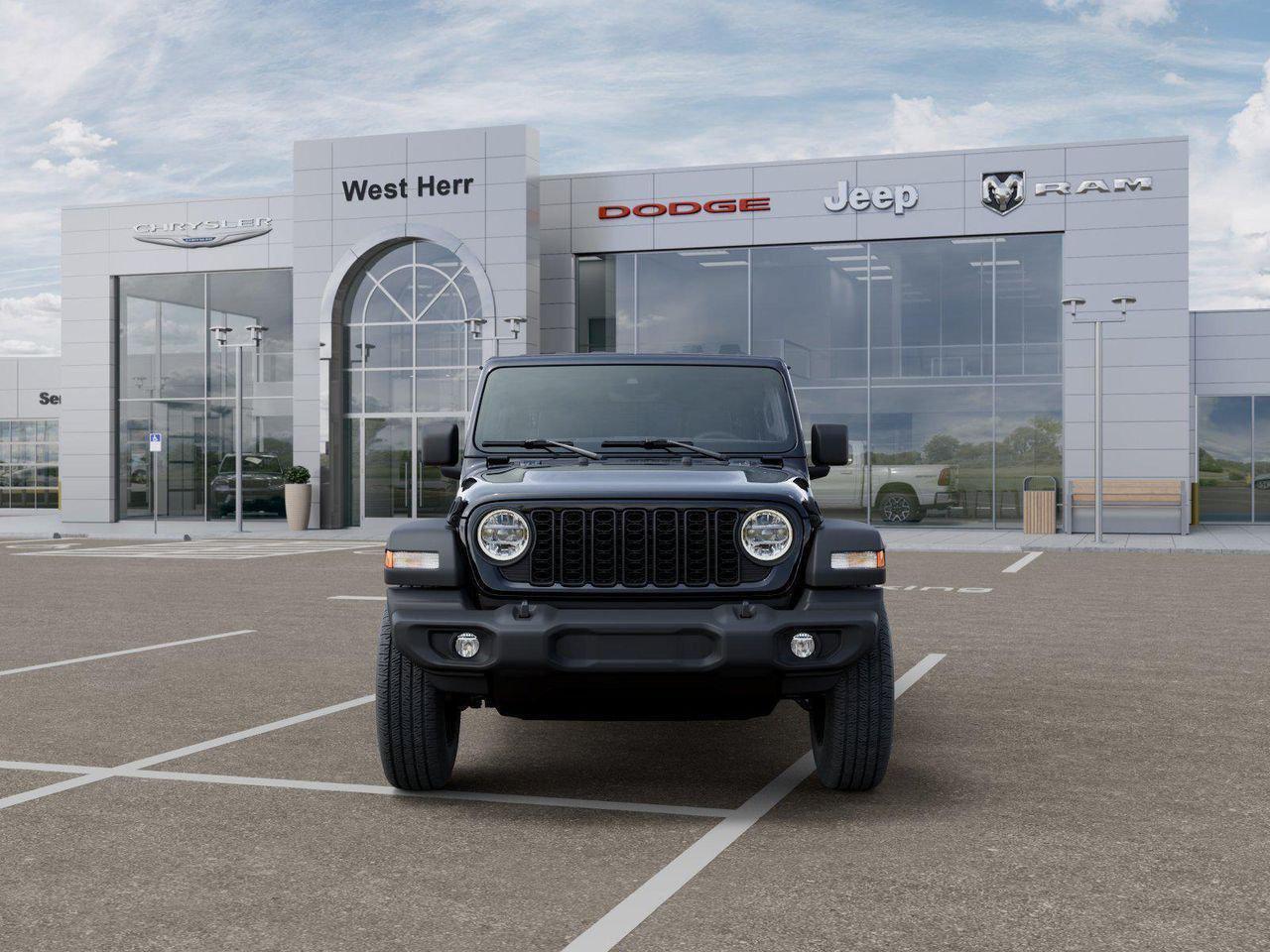 New 2026 Black Clear-Coat Exterior Paint Jeep Sport S image 6
