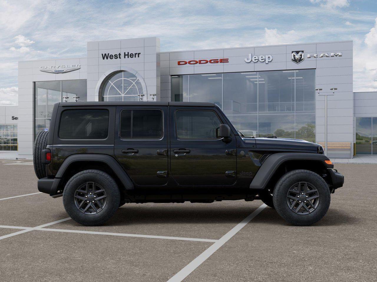 New 2026 Black Clear-Coat Exterior Paint Jeep Sport S image 21