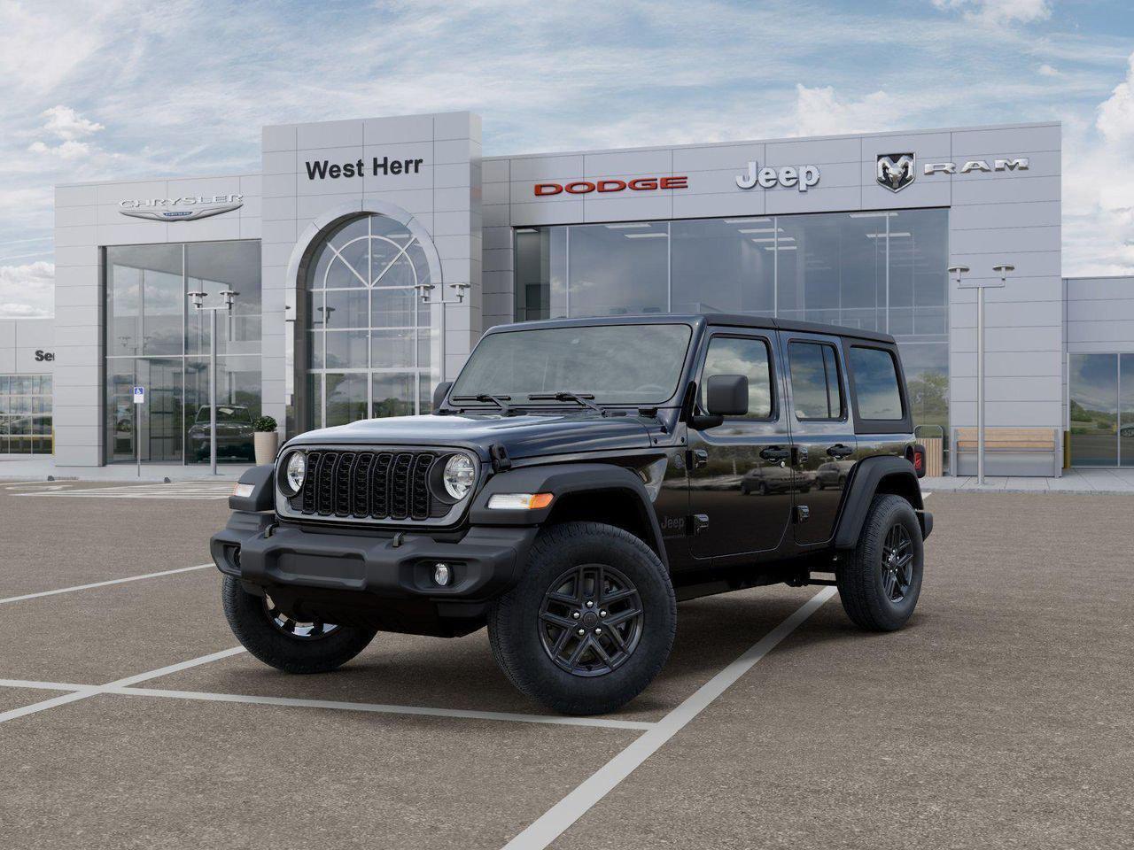 New 2026 Black Clear-Coat Exterior Paint Jeep Sport S image 27