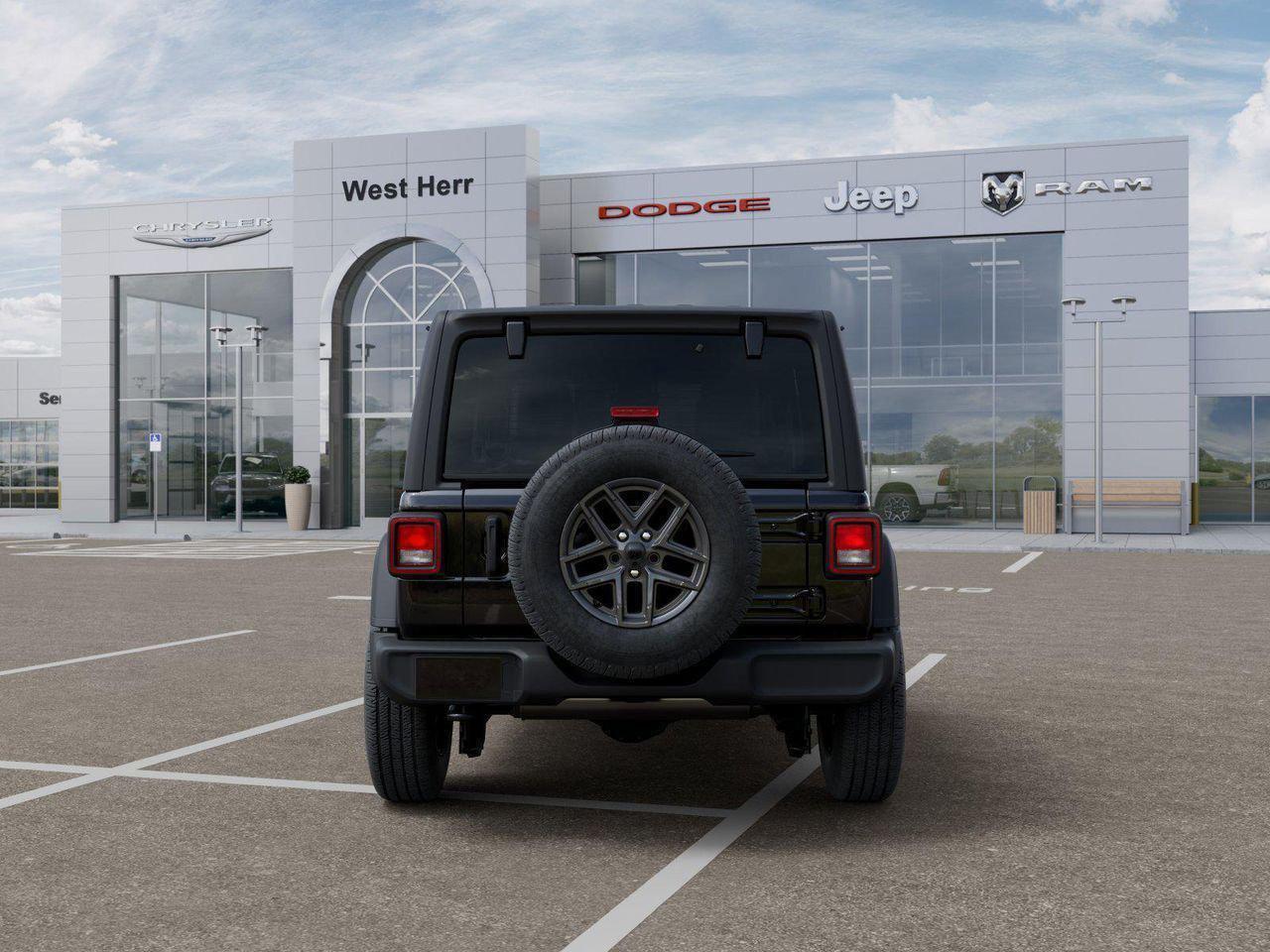 New 2026 Black Clear-Coat Exterior Paint Jeep Sport S image 33
