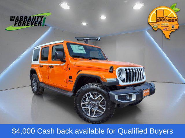 2026 Jeep Wrangler 4-Door Sahara 4x4 for sale in Orange, TX