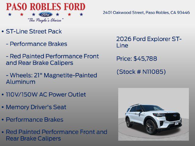 2026 Ford Explorer ST-Line