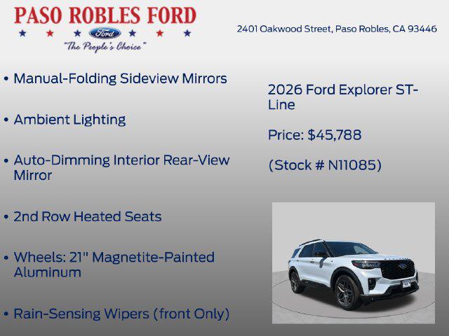 2026 Ford Explorer ST-Line