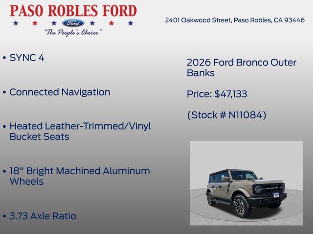 2026 Ford Bronco Outer Banks