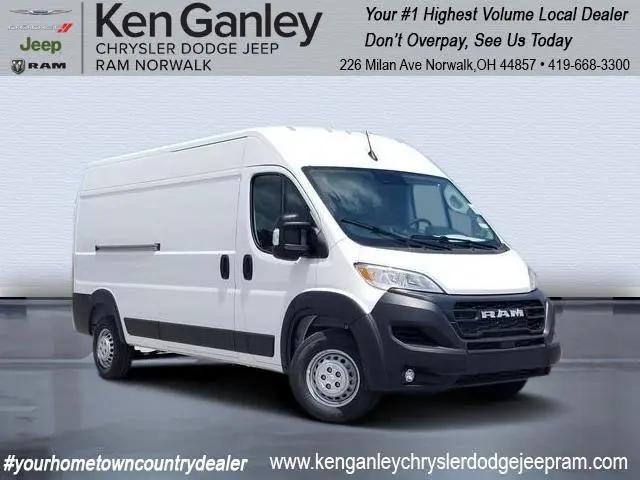 2026 Ram ProMaster 2500 Cargo Van Tradesman High Roof 159 WB w/Pass Seat for sale near Norwalk, OH
