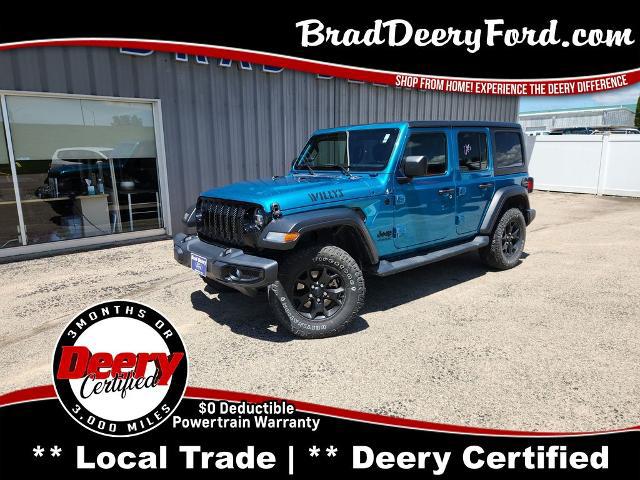 2020 Jeep Wrangler Willys 4x4 for sale in Maquoketa, IA