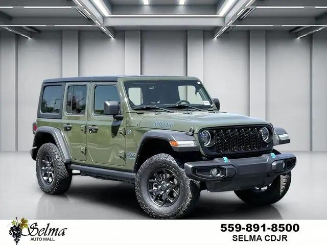 2024 Jeep Wrangler 4xe Willys 4xe for sale in Selma, CA