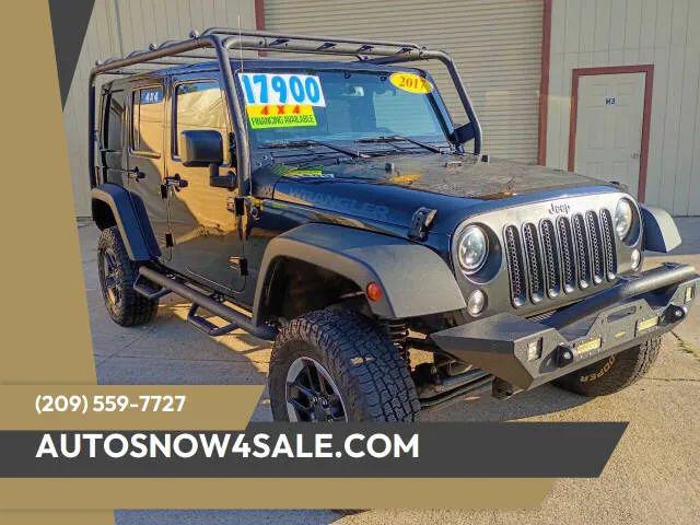 2017 Jeep Wrangler Unlimited Big Bear 4x4 for sale in El Dorado, CA