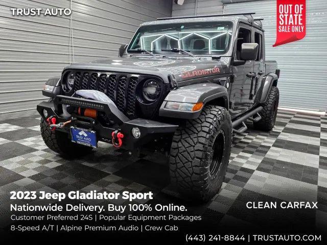 2023 Jeep Gladiator Sport S for sale in Sykesville, MD