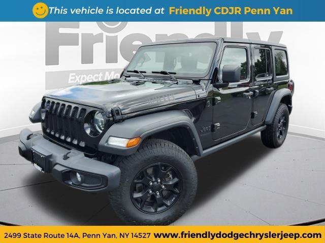 2022 Jeep Wrangler Unlimited Willys 4x4 for sale in Penn Yan, NY