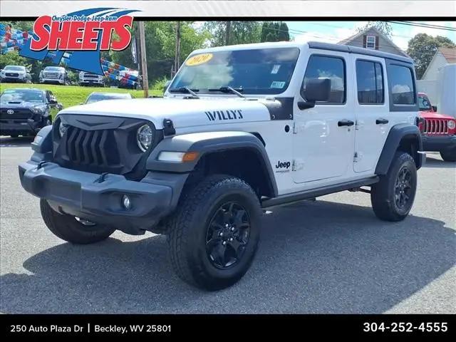 2020 Jeep Wrangler Willys 4x4 for sale in Beckley, WV