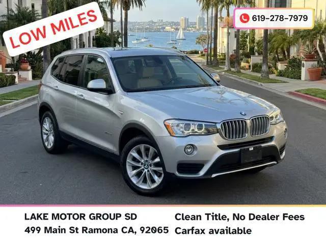 2017 BMW X3 sDrive28i for sale in Ramona, CA