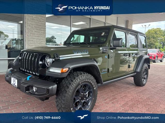 2023 Jeep Wrangler 4xe 4x4 for sale in SALISBURY, MD