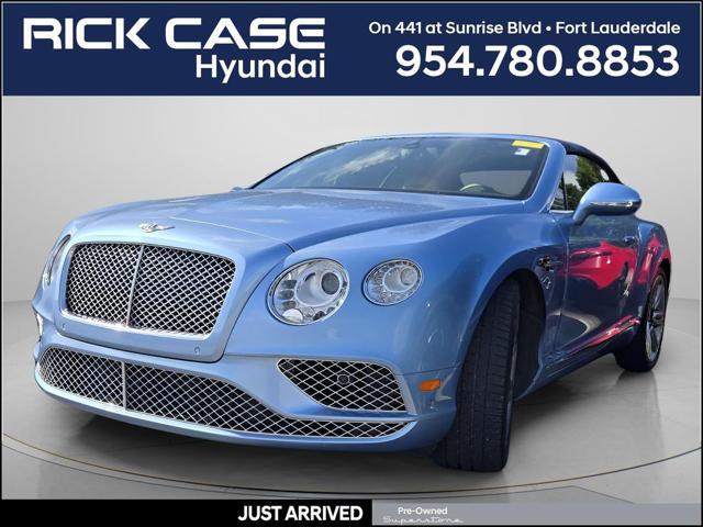 2016 Bentley Continental GT W12 for sale in PLANTATION, FL