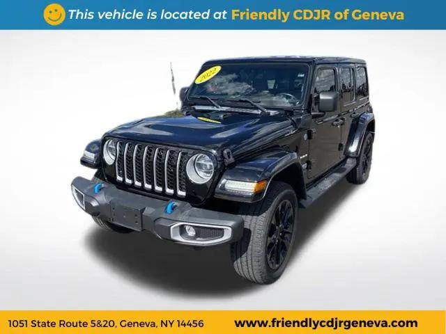 2022 Jeep Wrangler 4xe Unlimited Sahara 4x4 for sale in Geneva, NY